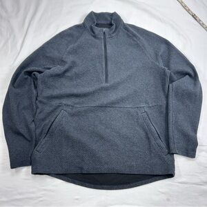Lululemon Textured Double-Knit Cotton Half Zip - Size L